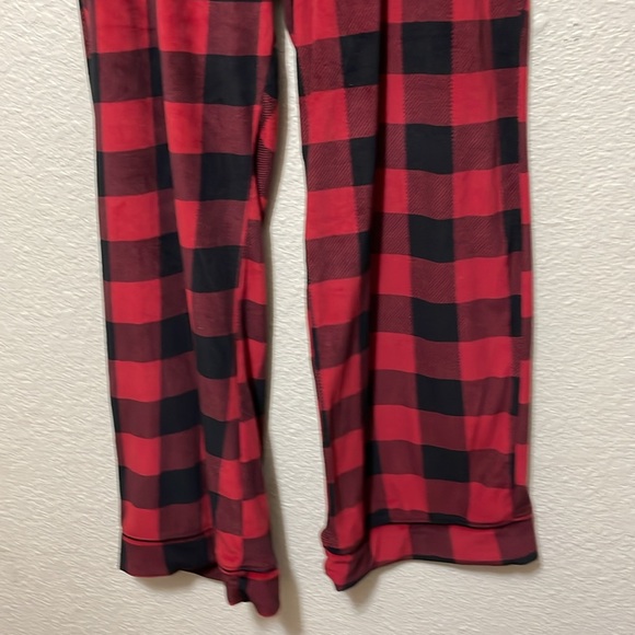 Joyspun Women's Black & Red Buffalo Print Pajamas. Very Good Condition. Size L. - Picture 9 of 14